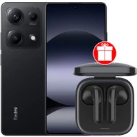 Телефон Xiaomi Redmi Note 14S 8GB/256GB международная версия (полуночный черный) + наушники Xiaomi Redmi Buds 6 Active (черный) по акции
