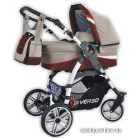 Коляска прогулочная «книга» Edrema Diverso (3 в 1)