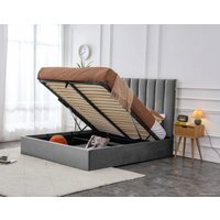 Кровать Halmar Palazzo 160x200 (серый/серебристый)