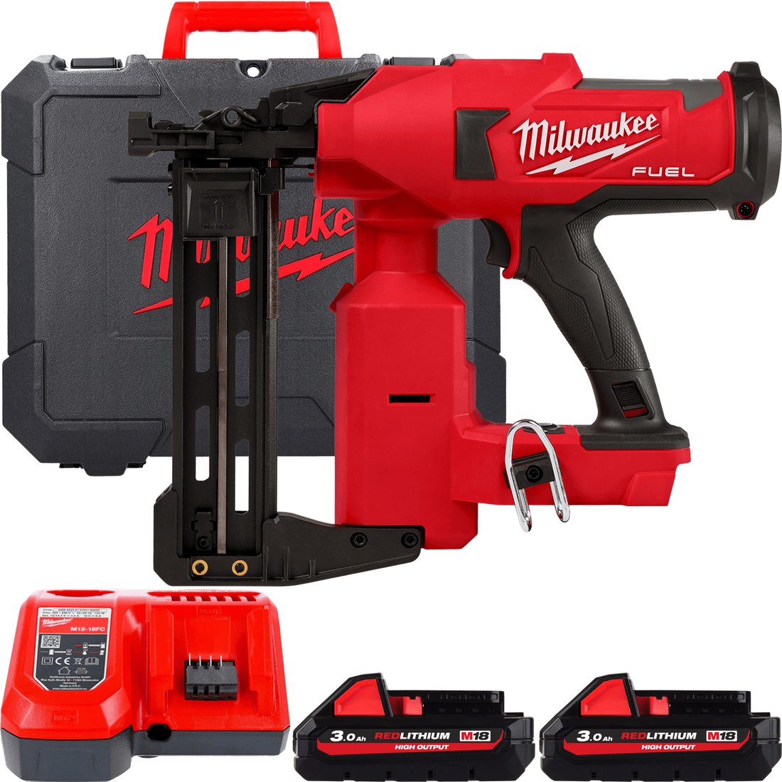 

Степлер Milwaukee M18 FUEL M18FFUS-302C 4933479832 (с 2-мя АКБ 3 Ач, кейс)