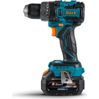 Ударная дрель-шуруповерт Bort BAB-21U 93414837 (с 2-мя АКБ, кейс)