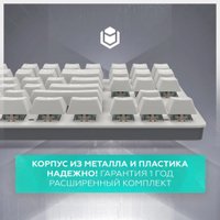 Клавиатура IO by Red Square Typex v2 g3ms Sapphire (светло-серый)