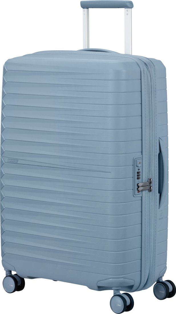

Чемодан-спиннер American Tourister FastForward Steel Blue (68 см)