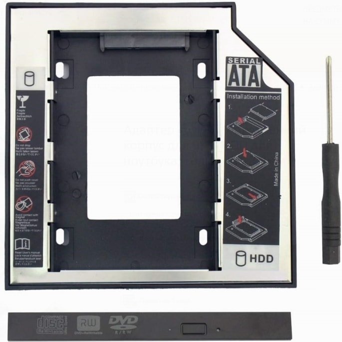 

Адаптер USBTOP SATA III 12.7 мм