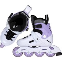 Роликовые коньки Powerslide Khaan Junior NXT 940701 (р. 35-38, белый/сиреневый)