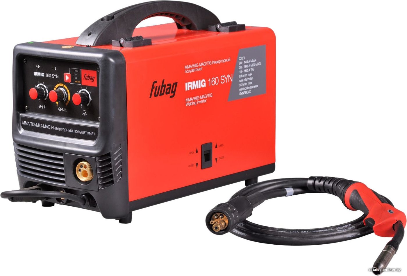 Сварочный инвертор Fubag IRMIG 160 SYN 38641.1