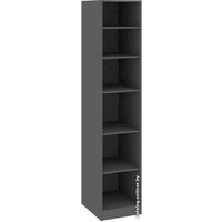 Шкаф-пенал Трия Наоми СМ-208.07.02 L (серый/джут)