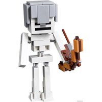 Конструктор LEGO Minecraft 21150 Большие фигурки Minecraft, скелет с кубом магмы