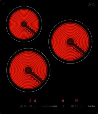 Варочная панель Hyundai HHE 4554 BG