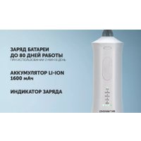 Ирригатор  Polaris PWF 1005 T (белый/серый)