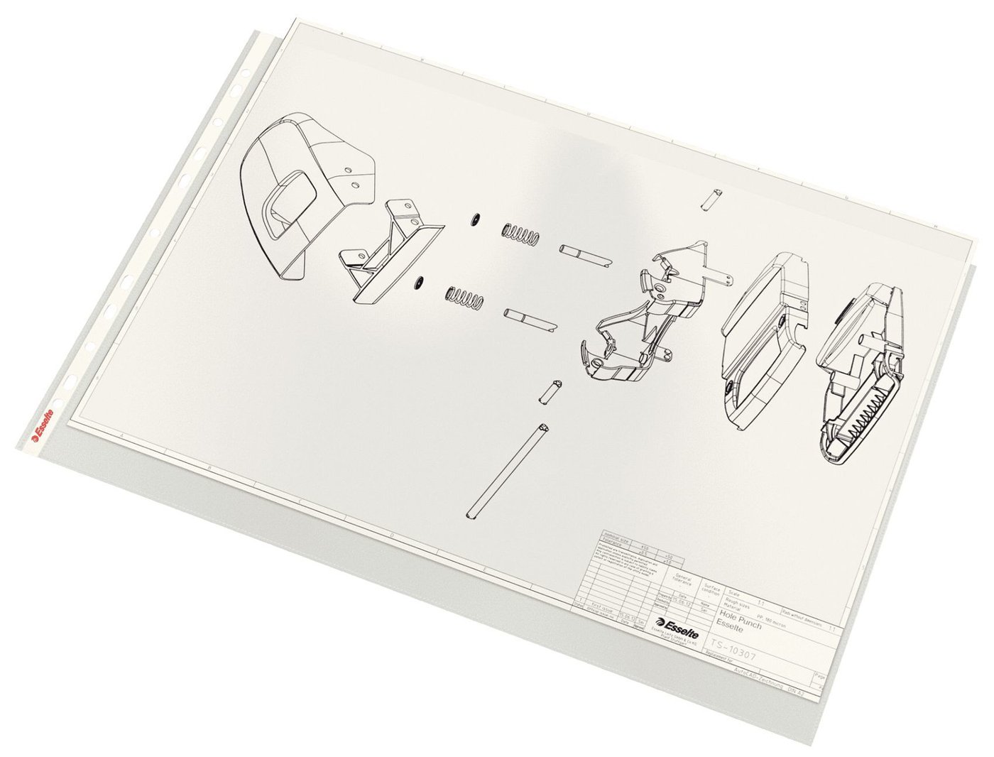 

Набор файлов Esselte Standard 47182 (прозрачный)