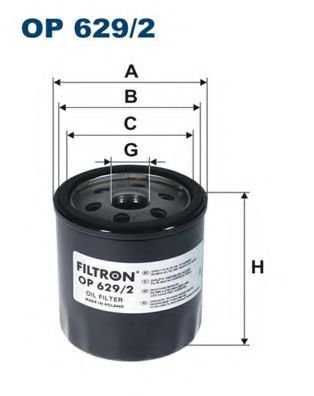 

Масляный фильтр Filtron OP6292