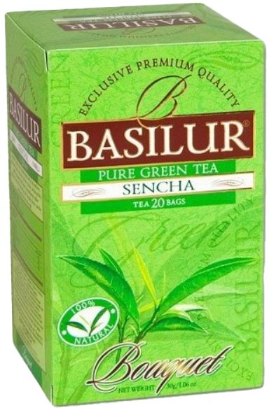 

Зеленый чай Basilur НRC Bouquet Sencha 25 шт