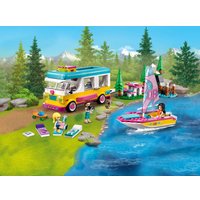 Конструктор LEGO Friends 41681 Лесной дом на колесах и парусная лодка