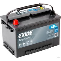 Автомобильный аккумулятор Exide Premium EA681 (68 А·ч)