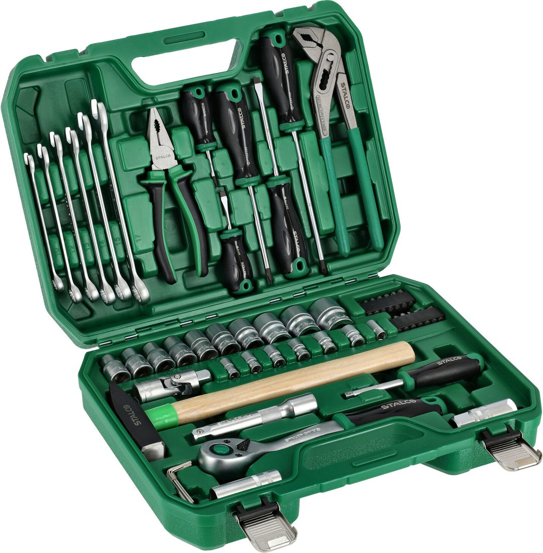 

Набор домашнего мастера Stalco S011100055 (55 предметов)