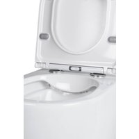 Унитаз подвесной Roxen Antares в комплекте с инсталляцией StounFix Dual Fresh 6 в 1 569295 (кнопка: белый глянец)