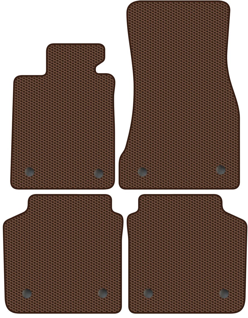 

Комплект ковриков для авто Alicosta BMW 7-Series VI (седан, гибрид / G11,G12) 2015 - Н.В. (коричневый, сота)