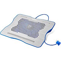 Подставка CrownMicro CMLC-1001 (серебристый/синий)