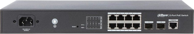 

Управляемый коммутатор 2-го уровня Dahua DH-PFS4210-8GT-150