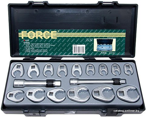 Набор ключей Force 5172 17 предметов