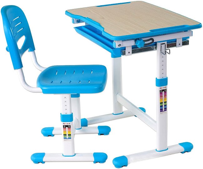 

Парта Fun Desk Piccolino (голубой) [211458]