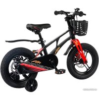 Детский велосипед Maxiscoo Air Pro 18 2024 (черный матовый)