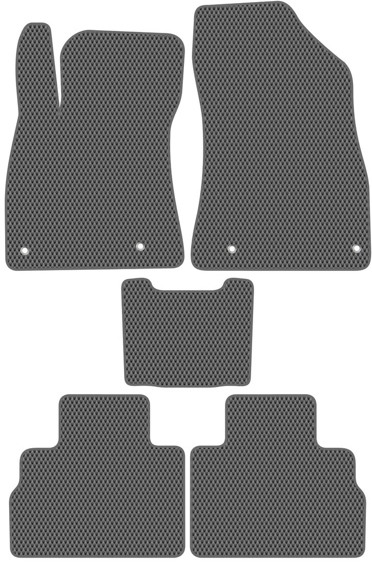 

Комплект ковриков для авто Alicosta Nissan Sentra VIII (седан / B18) 2019 - Н.В. (серый, ромб)