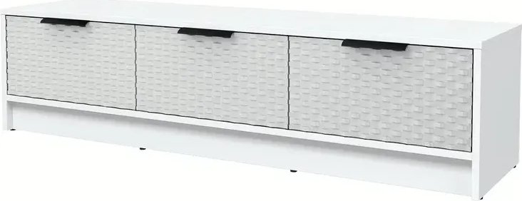 

Тумба Интерлиния ТВ Концепт КТ-ТВ3-35 Техно (белый платинум/грей)