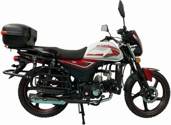 Мопед Motoland Альфа RS 11 LM48-B (белый/красный)