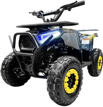 Квадроцикл Motax Grizlik Midi Ps Bw (черный/желтый камуфляж)