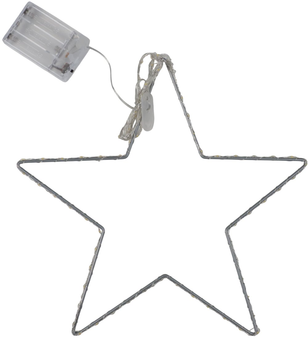 

Подвеска AksHome Тип 3 Звезда 30см 84LED 3АА