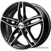 Литые диски iFree Moskva (КС689) 16x6.5" 5x114.3мм DIA 66.1мм ET 40мм Блэк Джек