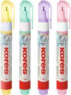 

Жидкий корректор для текста Kores Metal Tip Pastel 83303.01 10 г