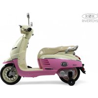 Детский электромобиль RiverToys Z222ZZ (розовый)