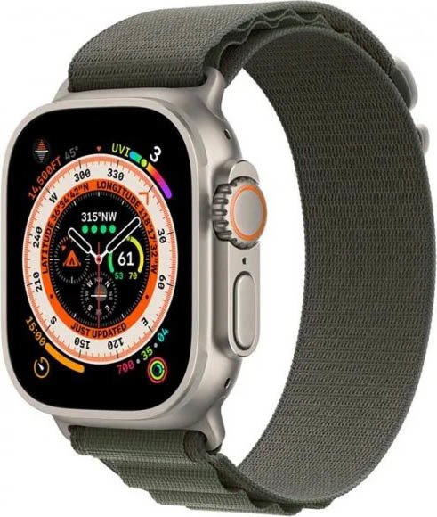 

Ремешок Apple Alpine Loop 49 мм (демо, зеленый, medium) 3L362