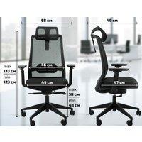 Офисное кресло Sunon Vera CVP81SW (черный)