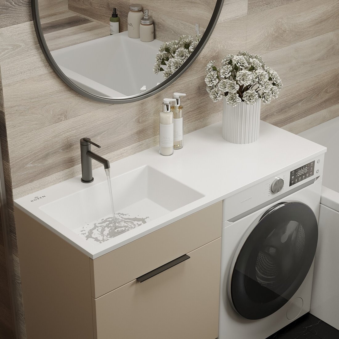 Умывальник Roxen Faber 100L 30010100L-W