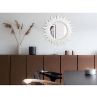 Зеркало Teroto Хайес B 76x76 (белый шелк)