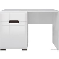 Туалетный столик без зеркала Black Red White Azteca S205-TOL1D1S (белый/белый блеск)