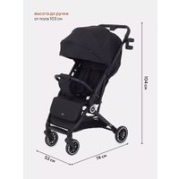 Коляска прогулочная «книга» Rant Basic Juno RA302 (graphite)