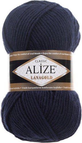 Alize Lanagold 58 (240 м, темно-синий)