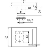 Излив Slezak RAV VOD7301