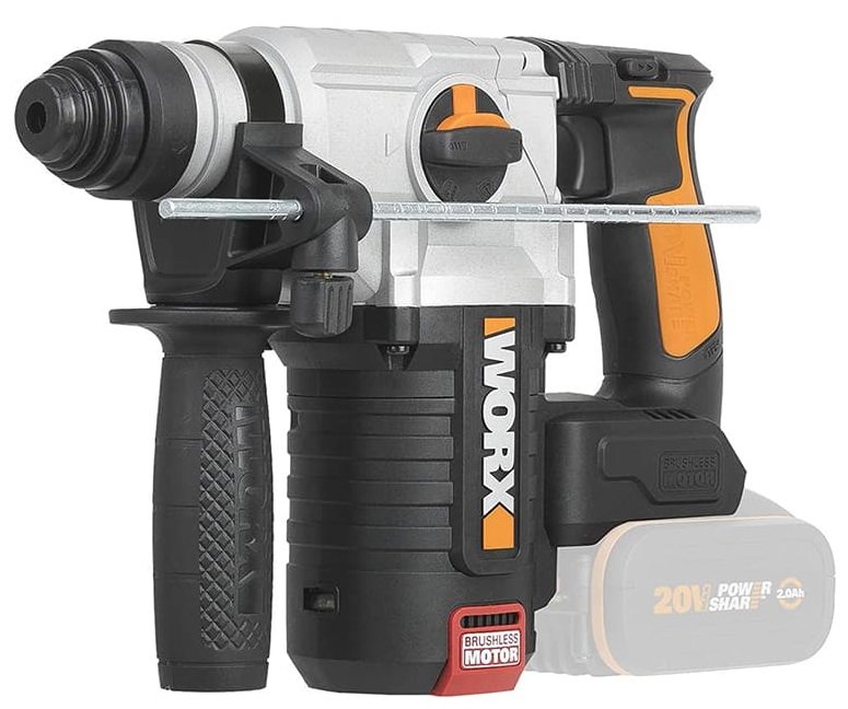 

Перфоратор Worx WX380.9 (без АКБ)