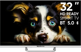 Телевизор Topdevice 32" Frameless Neo CS04 (белый)