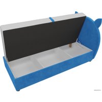 Кровать Mebelico Бриони 820х1880 (велюр, голубой)