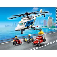 Конструктор LEGO City 60243 Погоня на полицейском вертолете