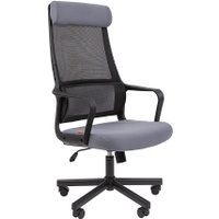 Офисное кресло CHAIRMAN 590 (черный/серый)