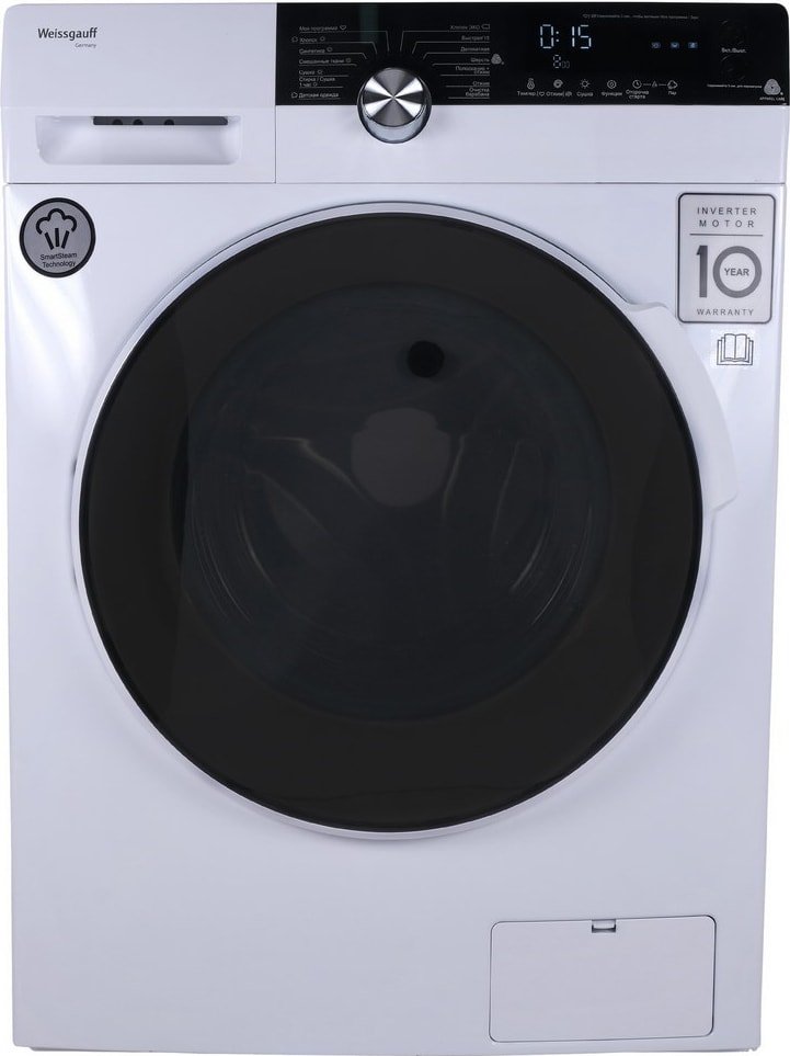 

Стирально-сушильная машина Weissgauff WMD 4748 DC Inverter Steam