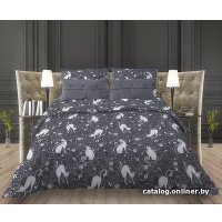 Евро комплект постельного белья VitTex 215-8-2-25 (евро, 2 наволочки 70x70)
